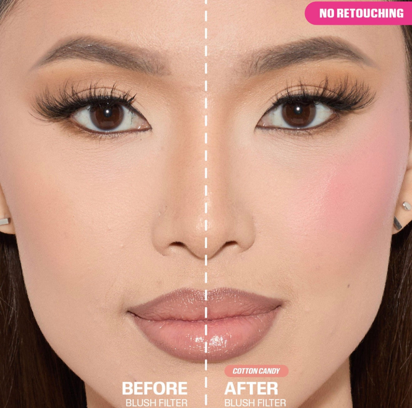HUDA BEAUTY 
Rubor Filter Soft Glow Liquid Blush