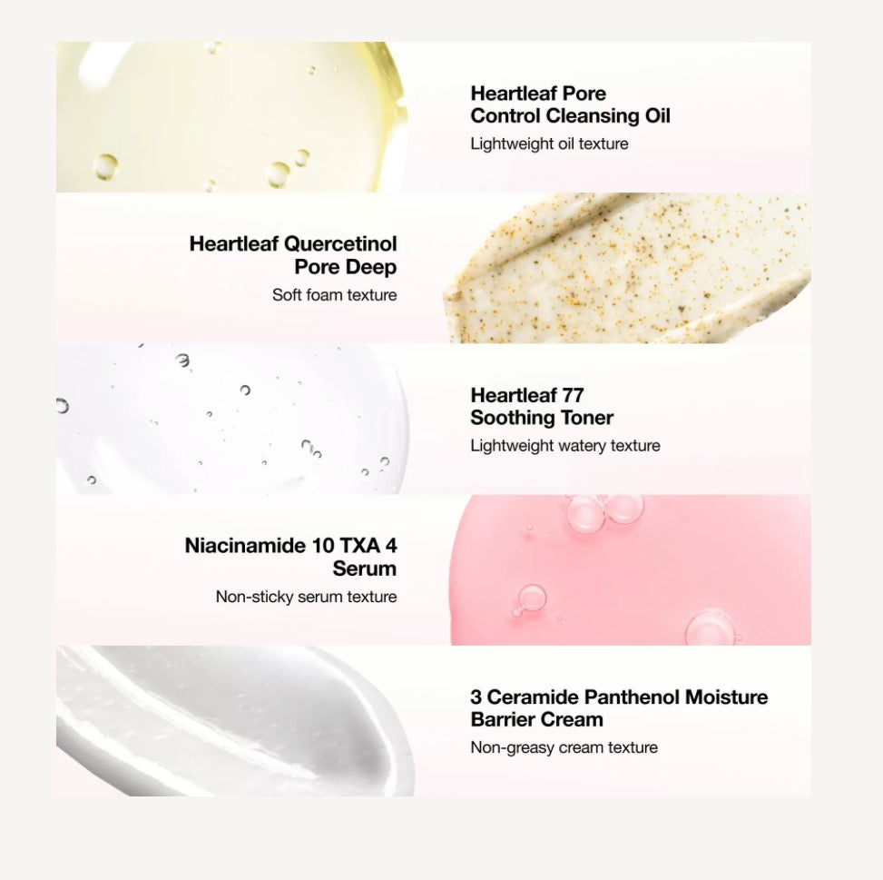 ANUA
5-Step Glass Skin Routine Set
