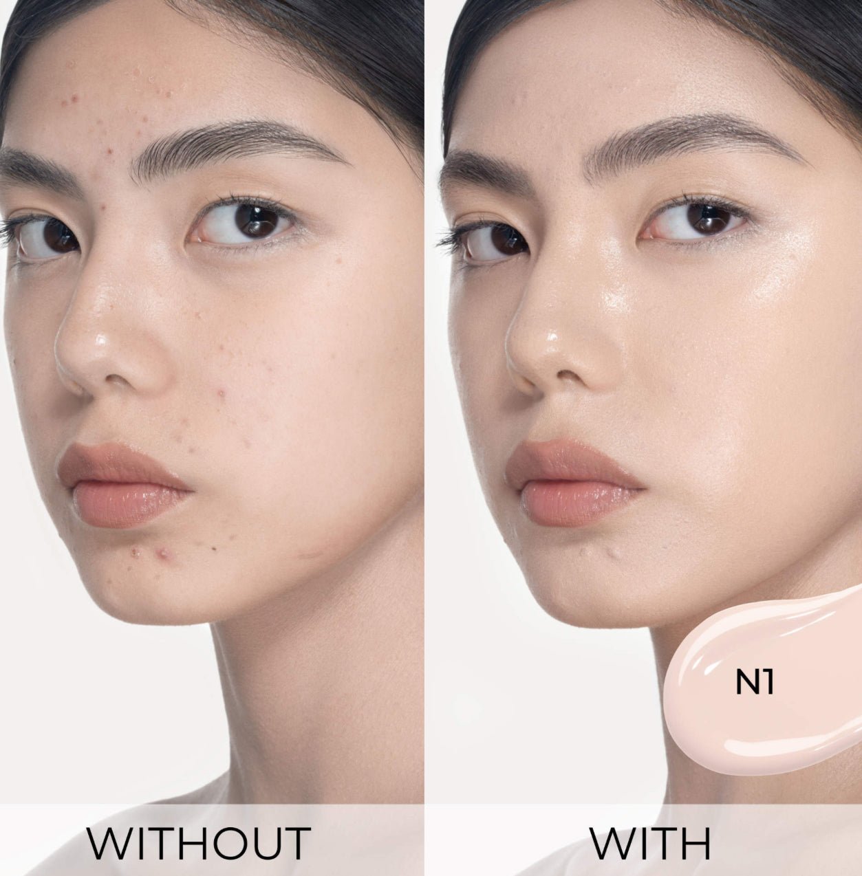 NATASHA DENONA 
Hy-Glam Foundation Hydrating & Blurring Luminous Longwear Serum Foundation