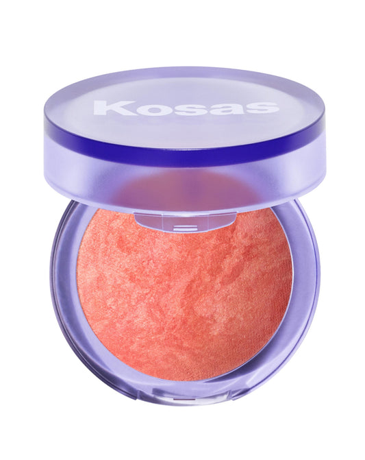 Kosas 
Blush is Life Baked Talc-Free Dimensional + Brightening Blush