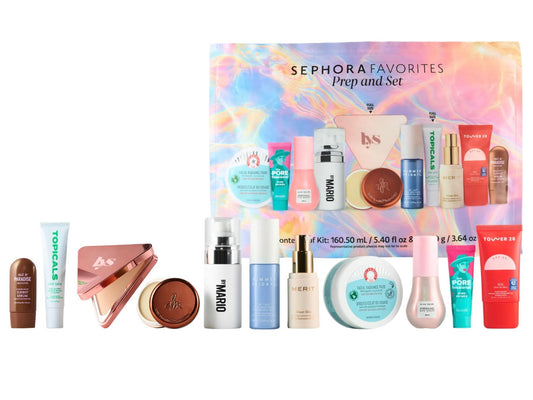 Sephora Favorites 
Prep & Set Makeup and Skincare Value Set