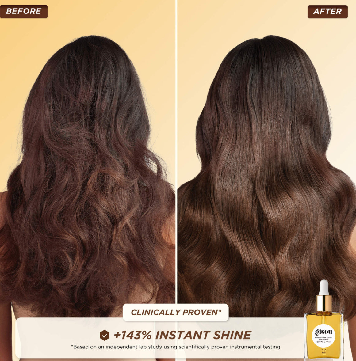 Gisou 
Glossy & Glazed Hair & Lip Oil Gift Set