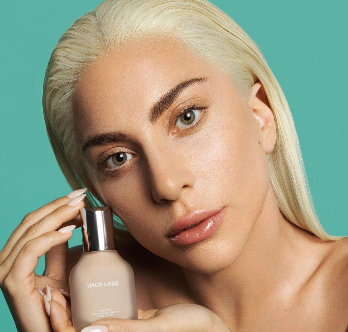 HAUS LABS BY LADY GAGA
Triclone Skin Tech Medium Coverage Foundation with Fermented Arnica Base de Maquillaje