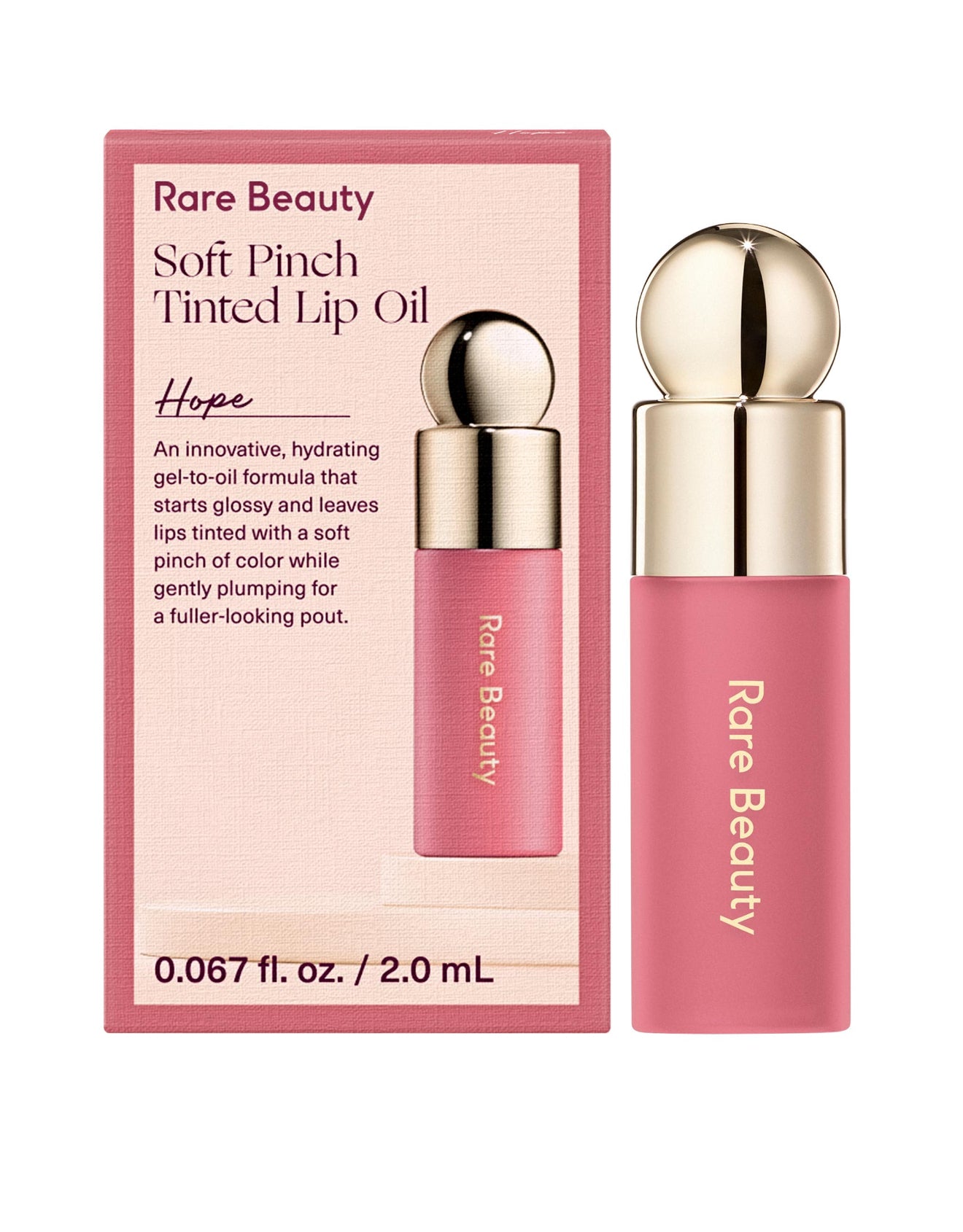 Rare Beauty by Selena Gomez 
Mini Soft Pinch Tinted Lip Oil