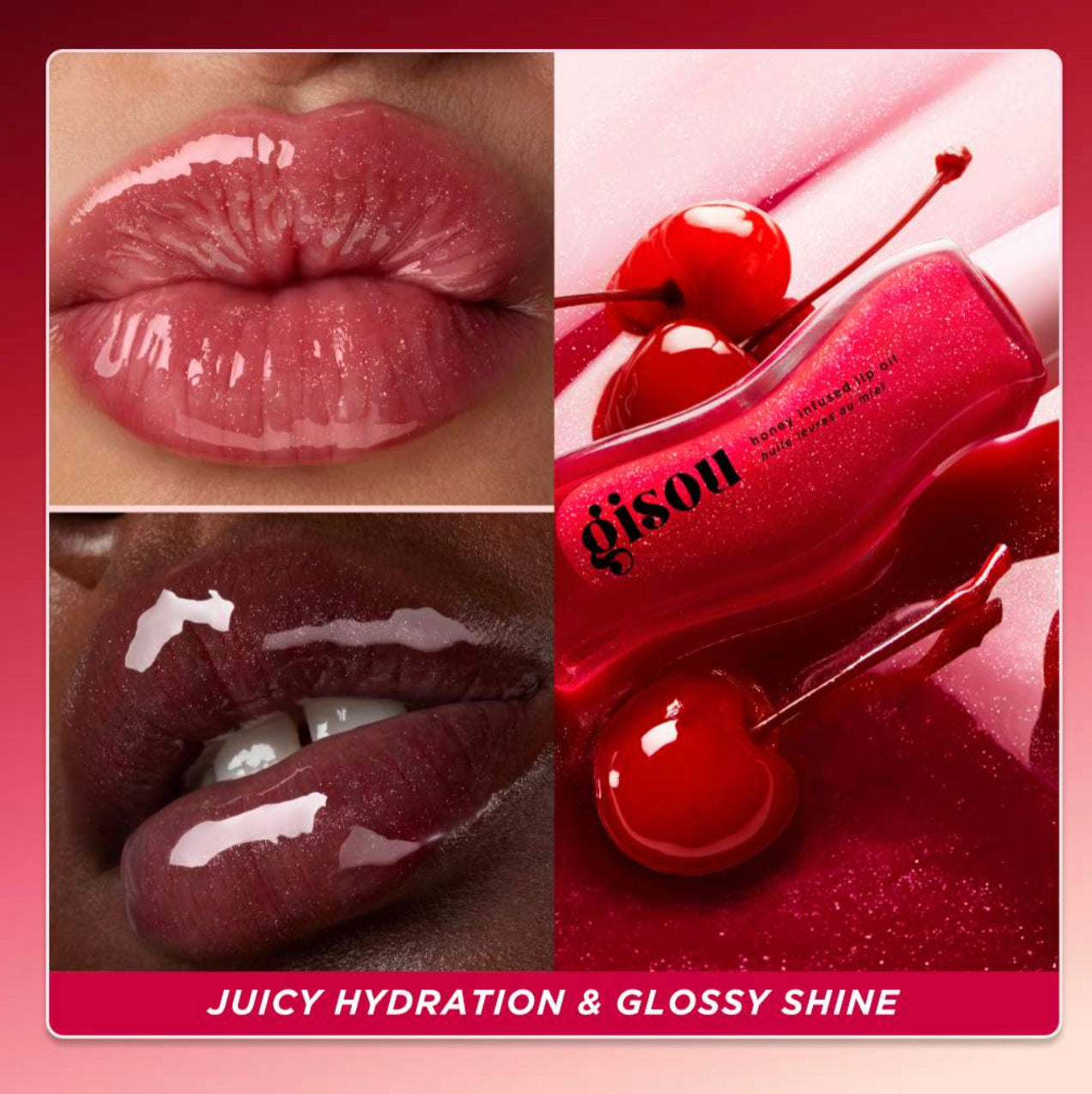 Gisou Honey Infused Hydrating Lip Oil