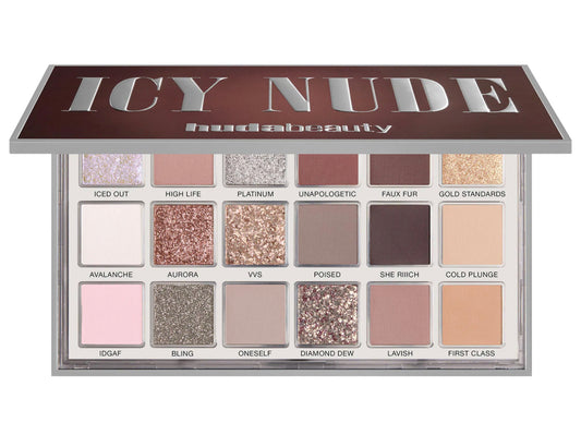 HUDA BEAUTY
Icy Nude Eyeshadow Palette