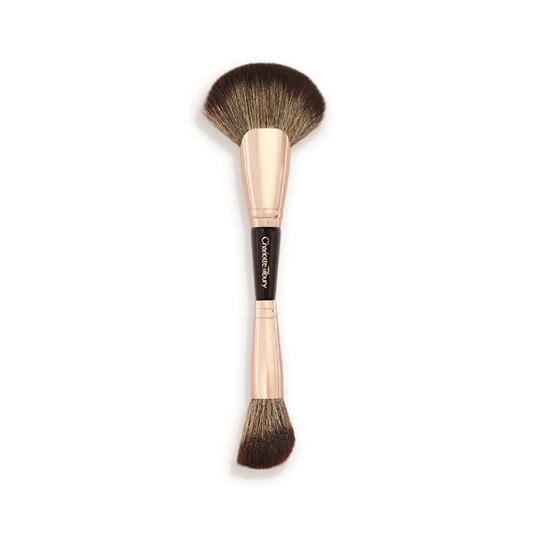 AIRBRUSH FLAWLESS EASY SOFT BLUR BRONZER + BLUSHER BRUSH brocha nueva