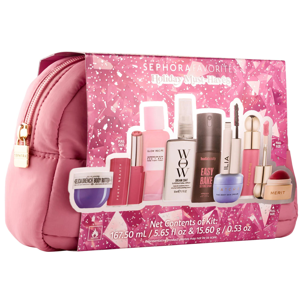Sephora Favorites 
Holiday Must-Haves Makeup & Skincare Value Set