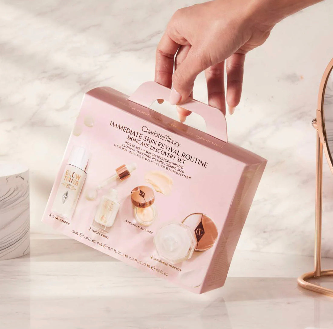 Charlotte Tilbury Immediate Skin Revival Routine Discovery Set