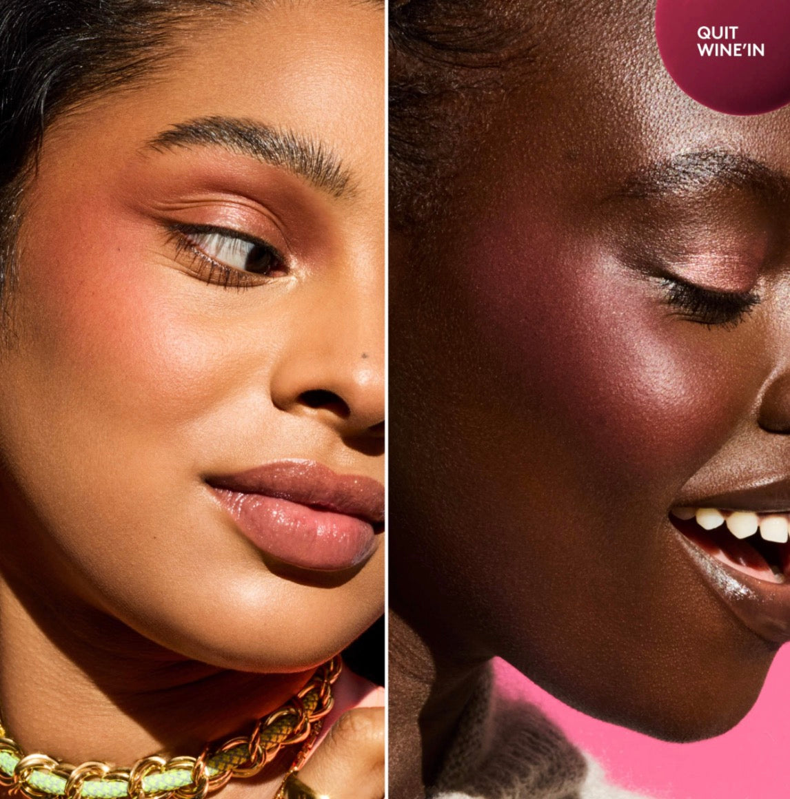 Fenty Beauty By Rihanna Blushin' In Diamonds Liquid Blush + Highlighter Duo Makeup Set