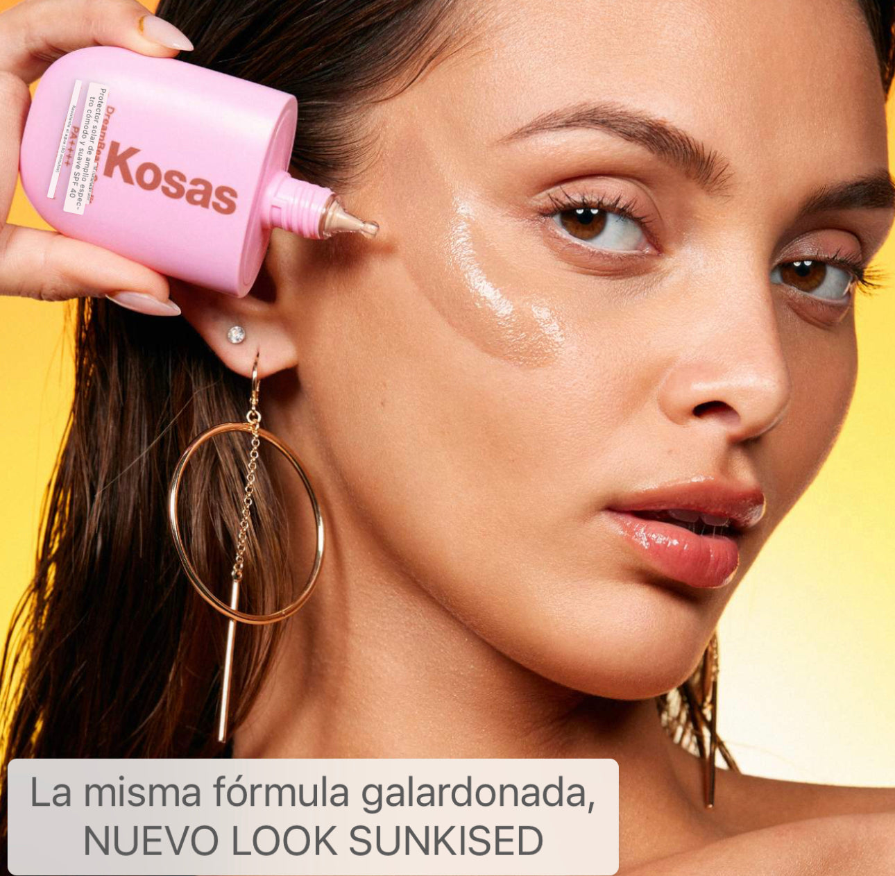 Kosas DreamBeam Silicone-Free Mineral Sunscreen SPF 40 with Ceramides and Peptides