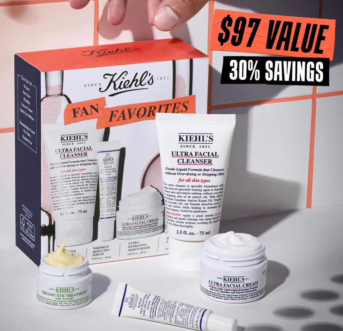 Kiehl's Since 1851 Kiehl's Fan Favorites Gift Set