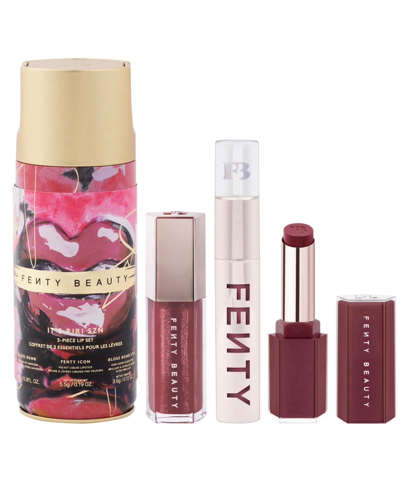 Fenty Beauty by Rihanna It’s Riri Szn 3-Piece Lip Set