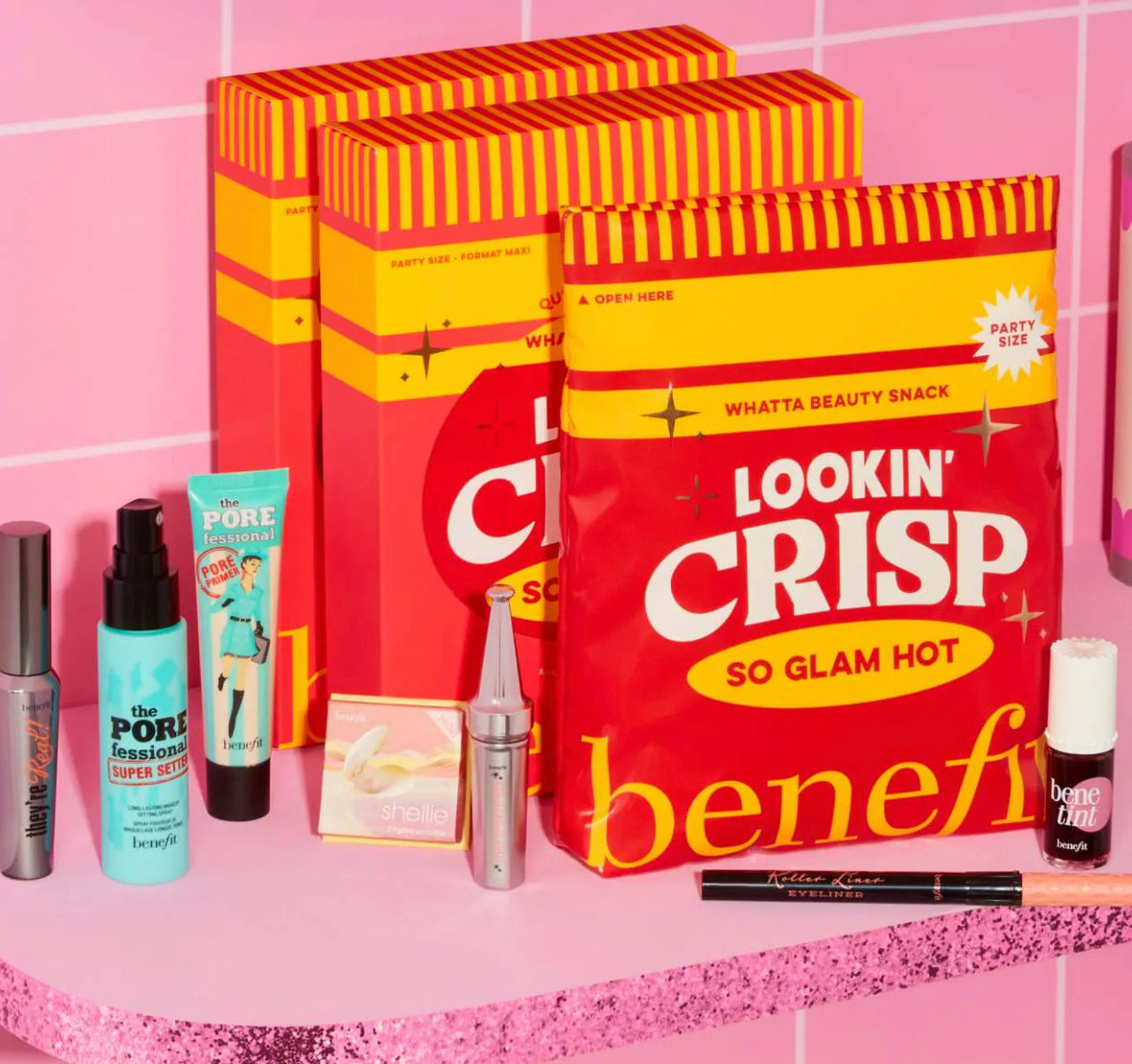 Benefit Cosmetics Lookin' Crisp Full Face Bestsellers Set