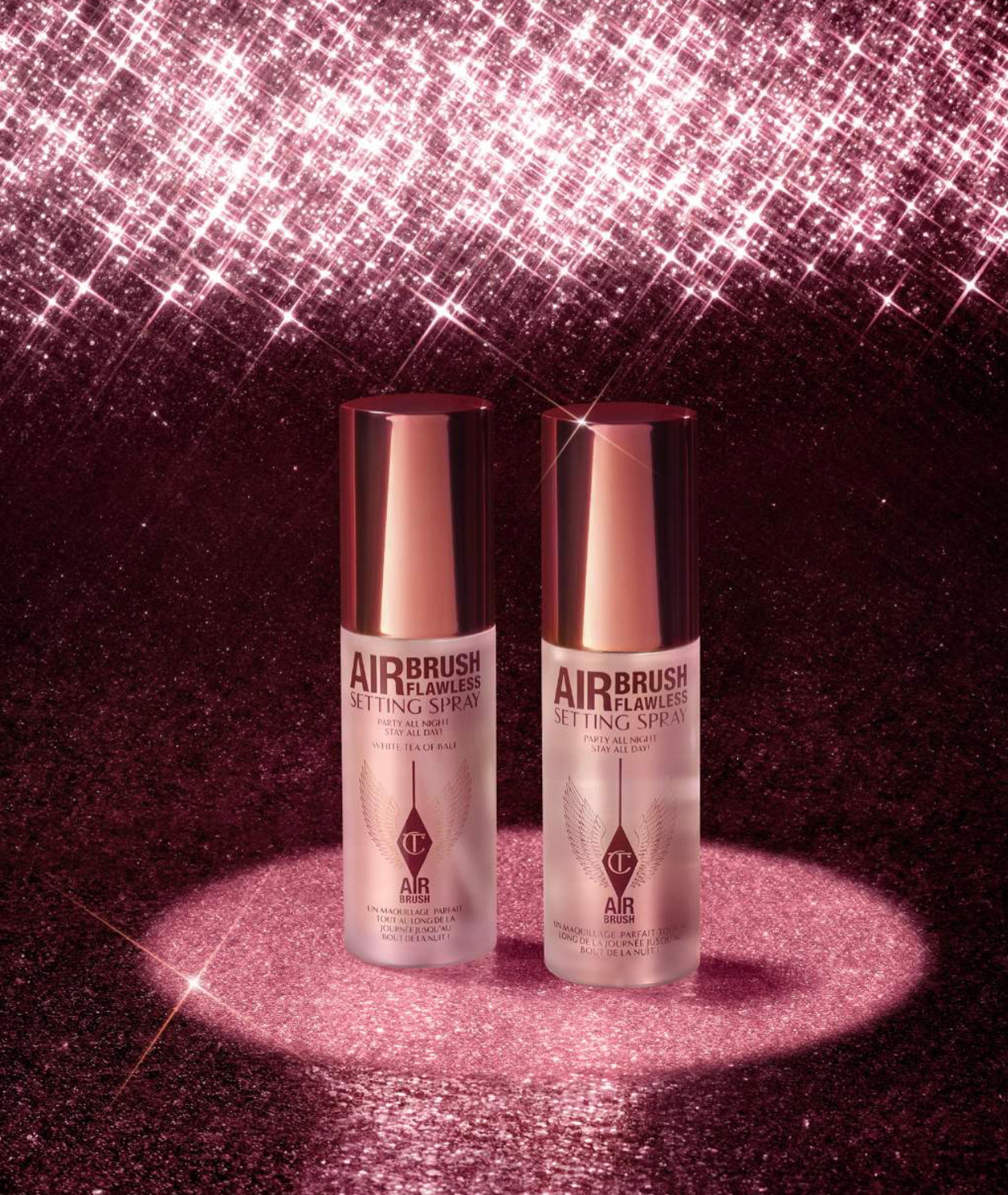 Charlotte Tilbury Mini Airbrush Flawless Setting Spray Duo Set